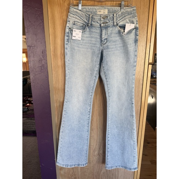 Buckle Denim - BKE Stella Jeans Womens 29L 29x34 Medium Wash Bootcut Slim Fit Low Rise NWOT